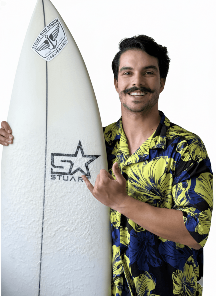 Arthur Brandalise em momento descontraído