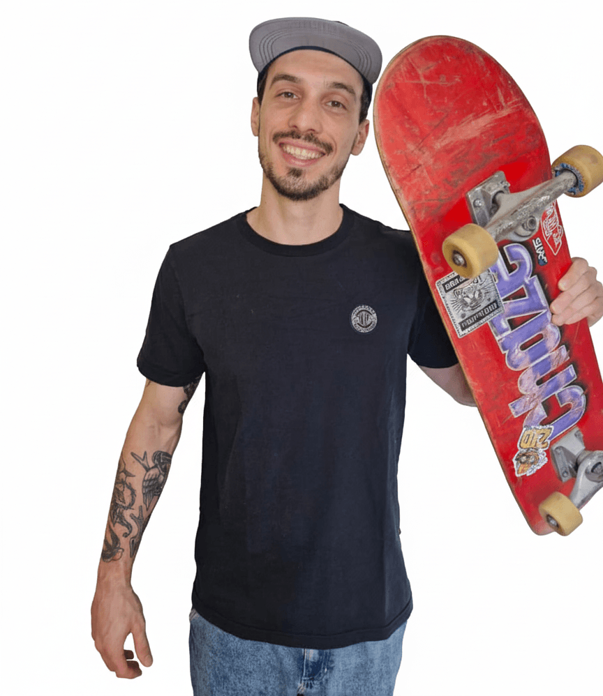 Guilherme Horstmann em momento descontraído