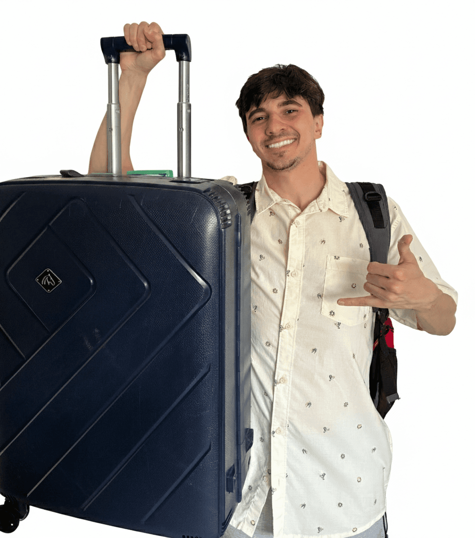 Pedro Henrique Corso em momento descontraído