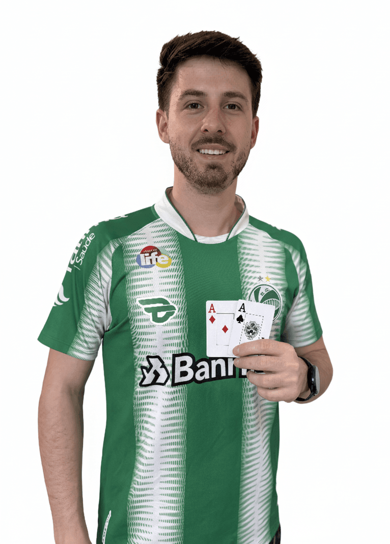 Vitor Reis Pirolli em momento descontraído