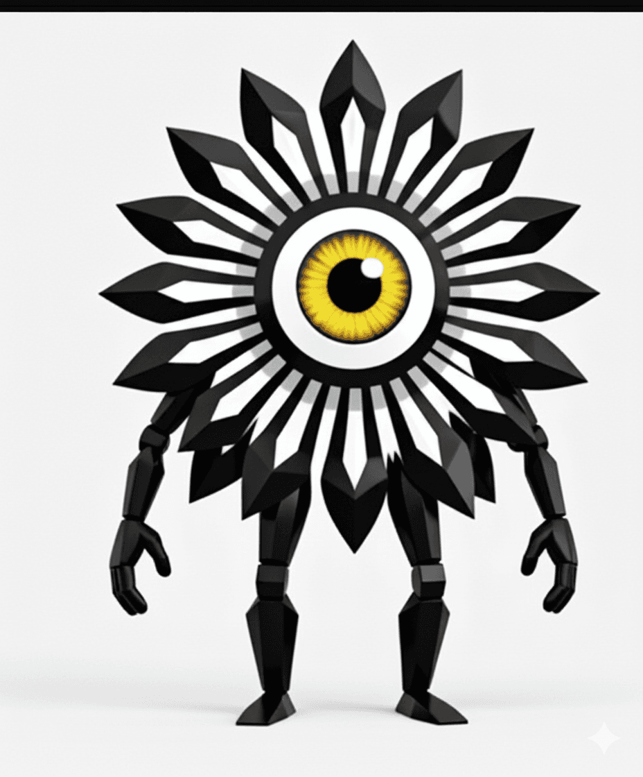 MASCOTE UZZAI em momento descontraído