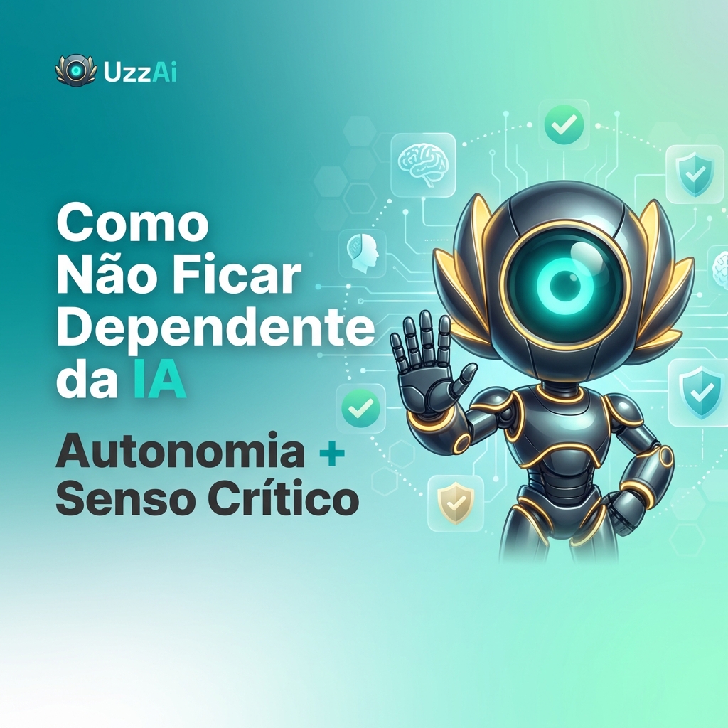 Como Não Ficar Dependente da IA no Trabalho